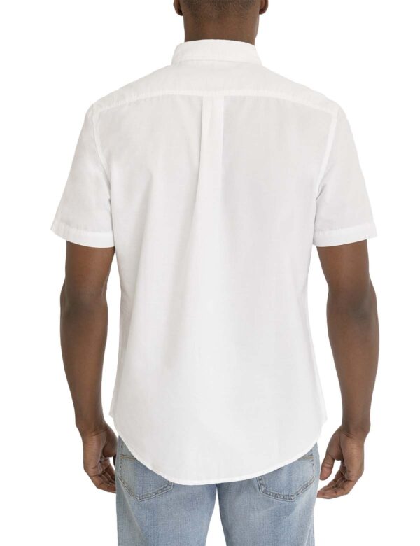 SHORT SLEEVE SLUB WOVEN SHIRT - Image 17