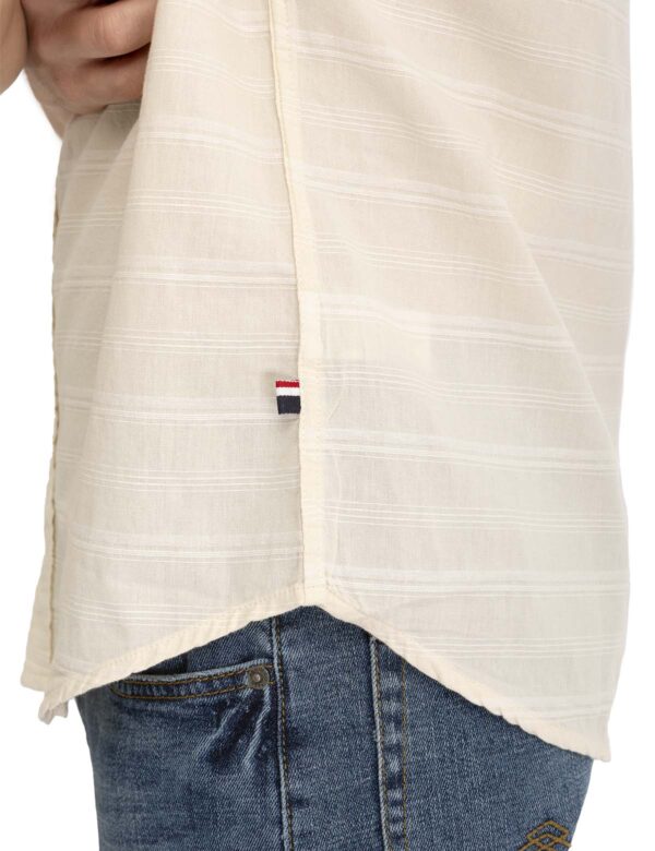 WHITE LABEL STRIPE SHORT SLEEVE WOVEN SHIRT - Image 6