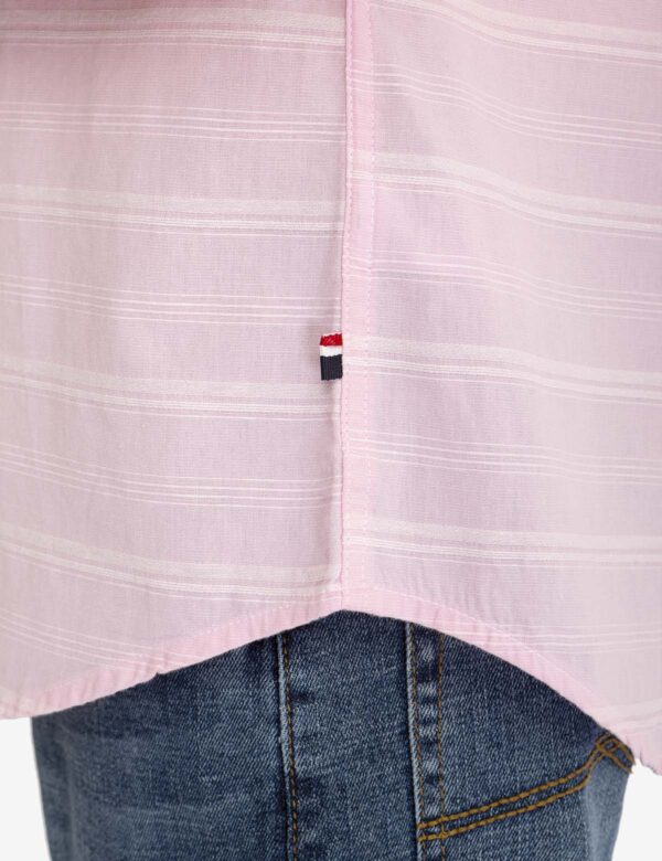 WHITE LABEL STRIPE SHORT SLEEVE WOVEN SHIRT - Image 18