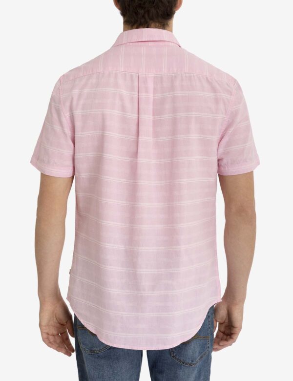 WHITE LABEL STRIPE SHORT SLEEVE WOVEN SHIRT - Image 19