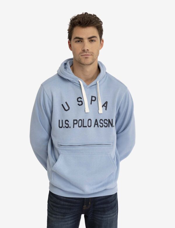 USPA FLEECE GRAPHIC PULLOVER HOODIE - Image 5