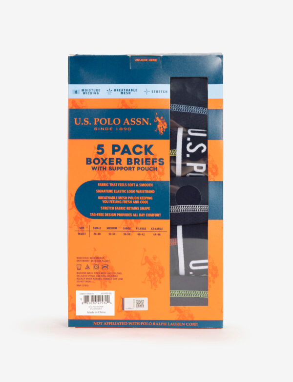 5 PACK STRETCH BOXER BRIEFS - Image 2